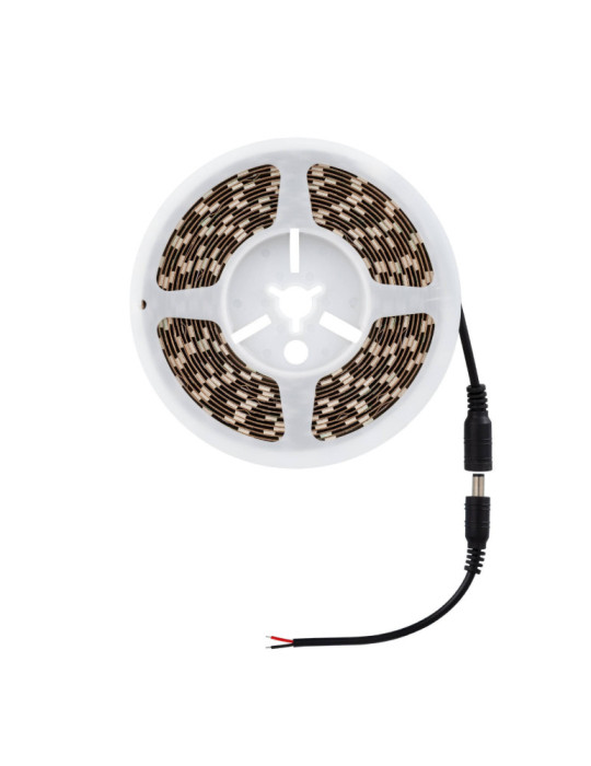 Ruban LED 24V DC 120LED/m 5m Double Largeur IP20 Largeur 15mm Coupe tous les 10cm