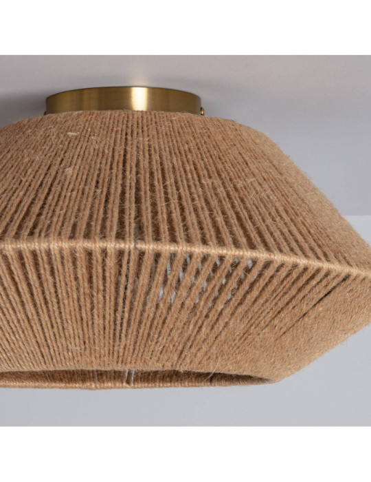 Plafonnier Corde Naturelle  Big Moksha