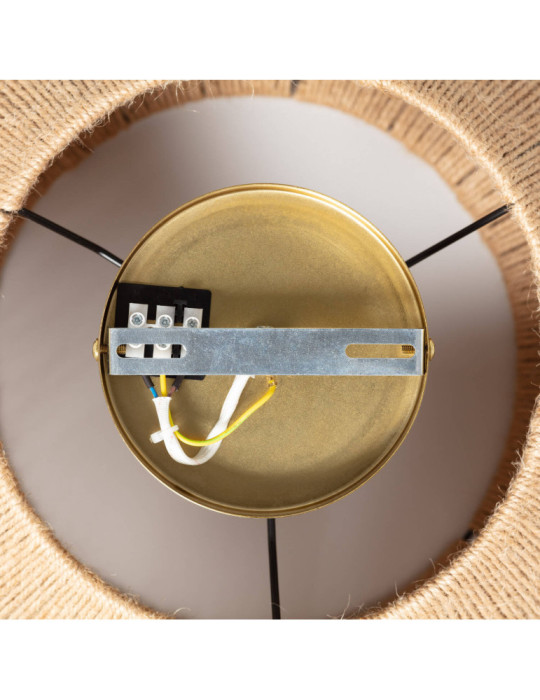 Plafonnier Corde Naturelle  Big Moksha