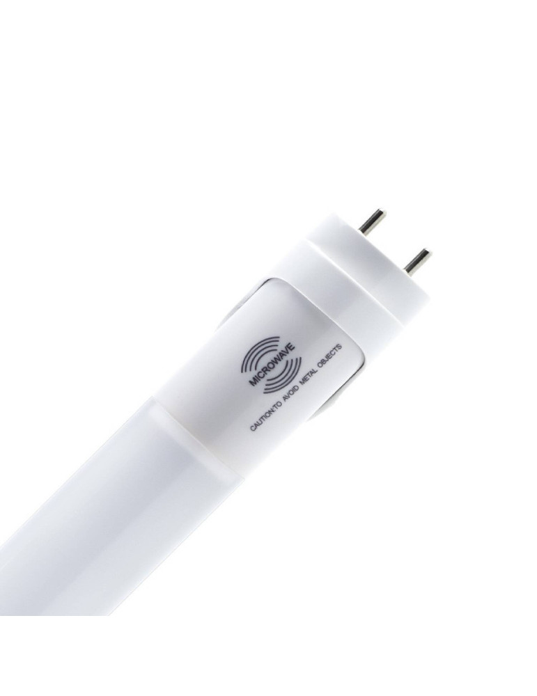 Tube LED150cm T8 G13 Aluminium avec détecteur de mouvement et éclairage de Sécurité Connexion Latérale 24W 100lm/W