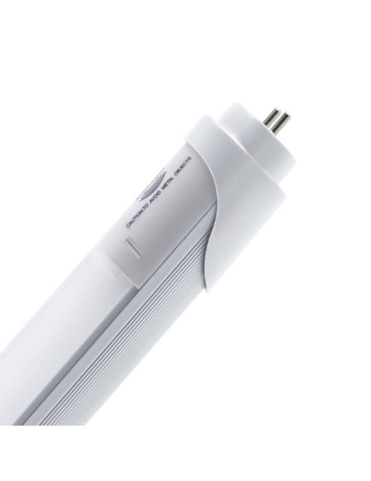 Tube LED150cm T8 G13 Aluminium avec détecteur de mouvement et éclairage de Sécurité Connexion Latérale 24W 100lm/W