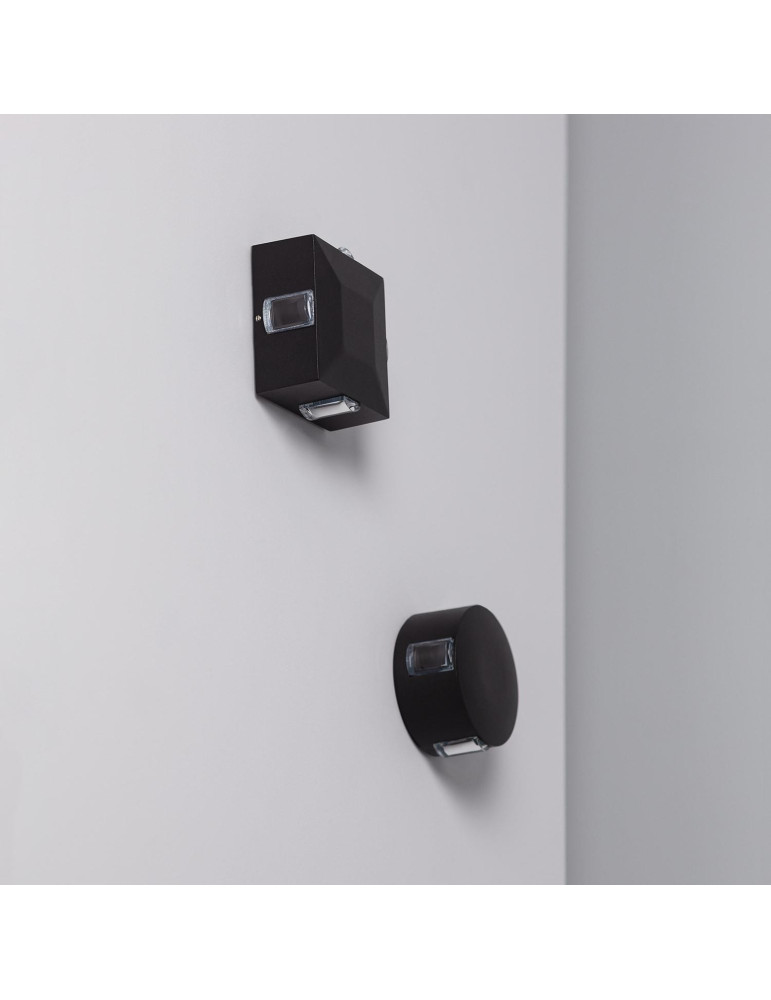 Balise LED Extérieure 4W en Saillie au Mur Forum