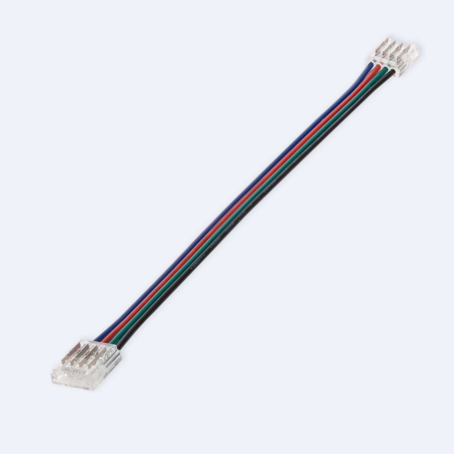 Connecteur HIPPO Double avec câble pour Ruban LED RGB 12/24V DC SMD IP20 Largeur 10mm 10mm