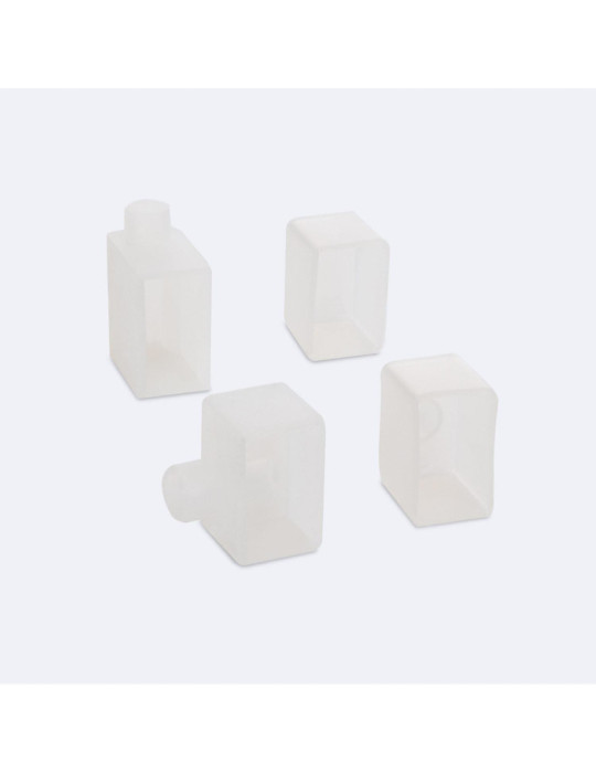 Tube Silicone LED Flex Encastré pour Ruban jusqu'à 10 mm EL1220