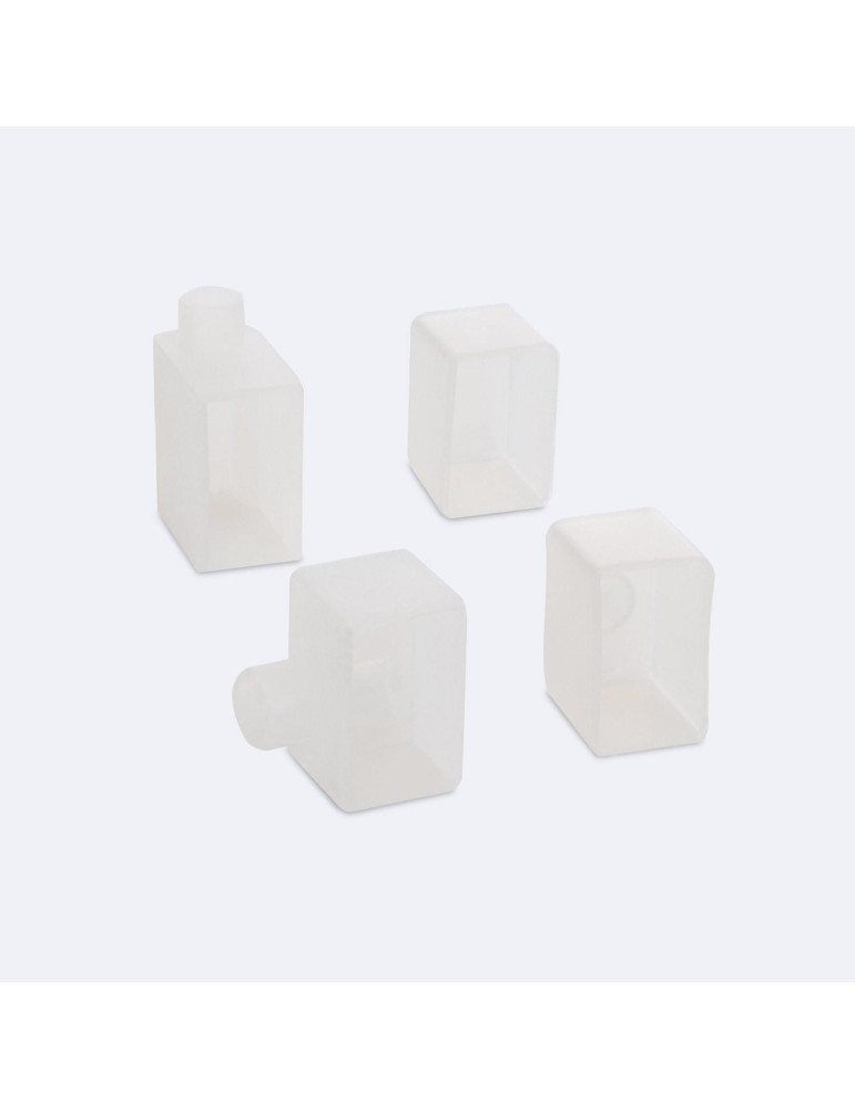 Tube Silicone LED Flex Encastré pour Ruban jusqu'à 10 mm EL1220