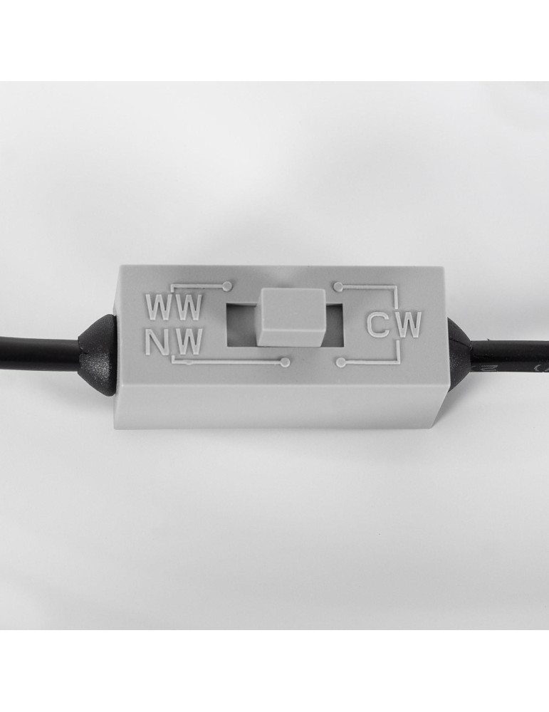 Plafonnier LED Carré 30W Extra-Plat CCT Sélectionnable 400x400 mm