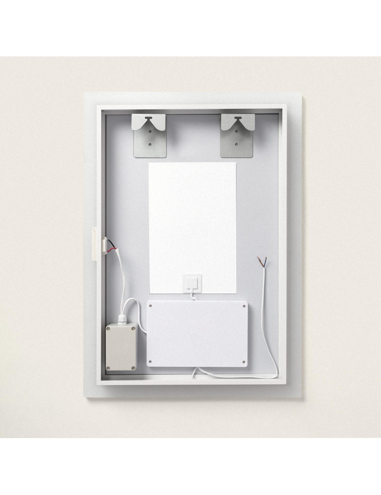 Miroir Salle de bain avec Éclairage LED Anti-buée Nerja 70x50 cm