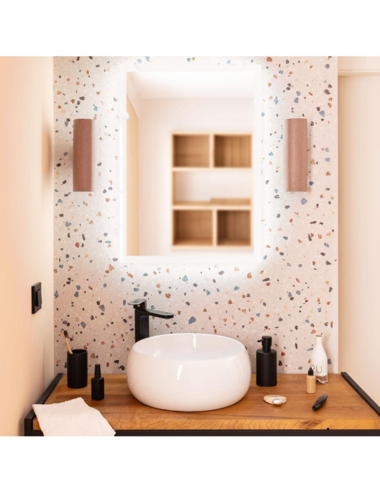 Miroir Salle de bain avec Éclairage LED Anti-buée Nerja 70x50 cm