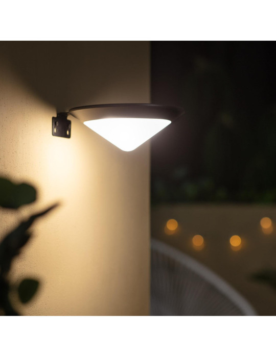 Applique Murale LED Extérieure Solaire Aluminium Tucson avec Détecteur Mouvement Radar IP65