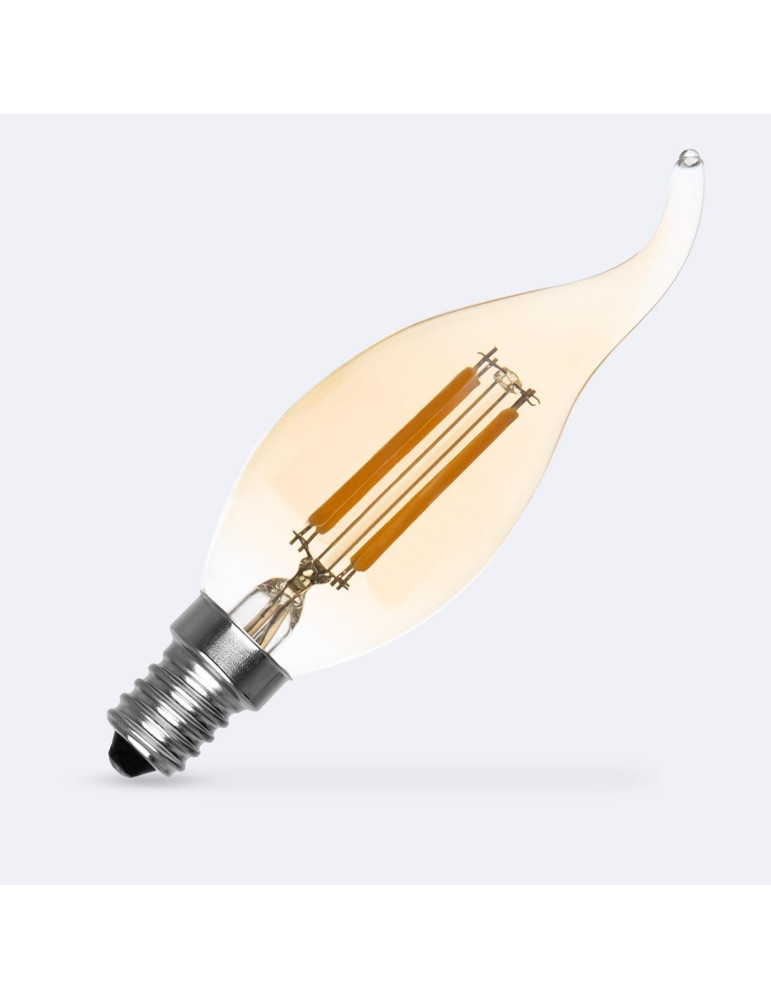 Ampoule LED Filament E14 4W 470 lm Dimmable T35 Gold Ampoule LED Filament E14 4W 470 lm Dimmable T35 Gold