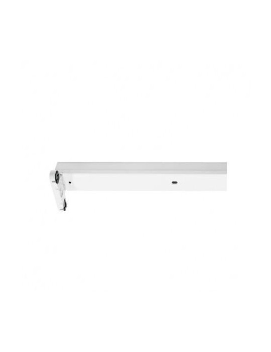 Support double tube LED T8 1200 mm   Phase / Neutre même côté Support double tube LED T8 1200 mm   Phase / Neutre même côté