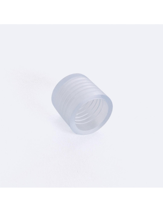 Embout pour ruban néon LED dimmable 220V circulaire SFLEX14