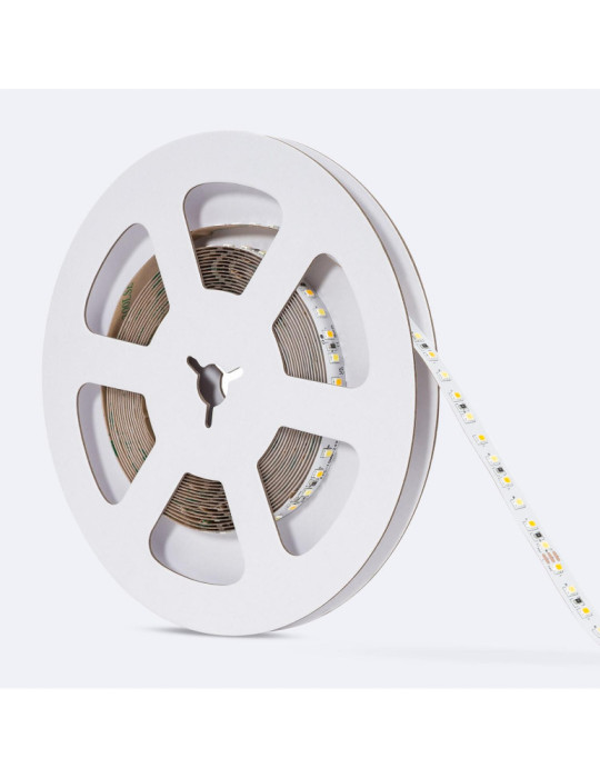 Ruban LED CCT 24V DC SMD2835 60LED/m 5m IP20 Largeur 10mm Coupe 5cm