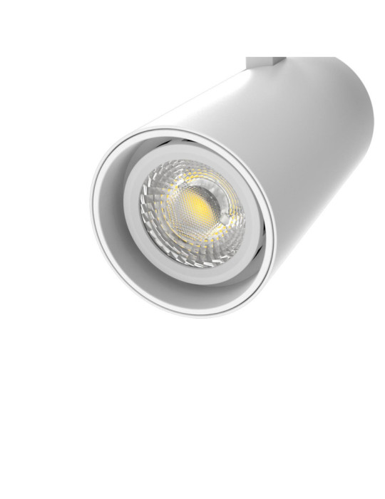 Spot LED sur Rail Triphasé 20W Fasano Dimmable CCT Blanc