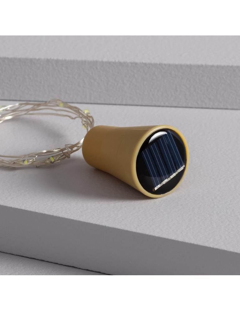 Guirlande LED Extérieure Solaire Fil de Fer pour Bouteille
