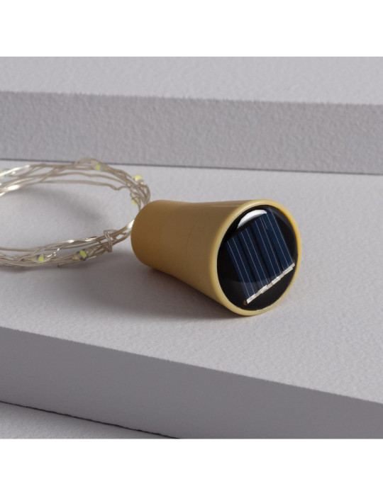 Guirlande LED Extérieure Solaire Fil de Fer pour Bouteille
