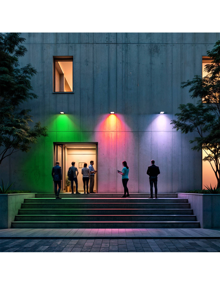 Projecteur LED 50W RGB IP65 S2 Pro avec Télécommande IR