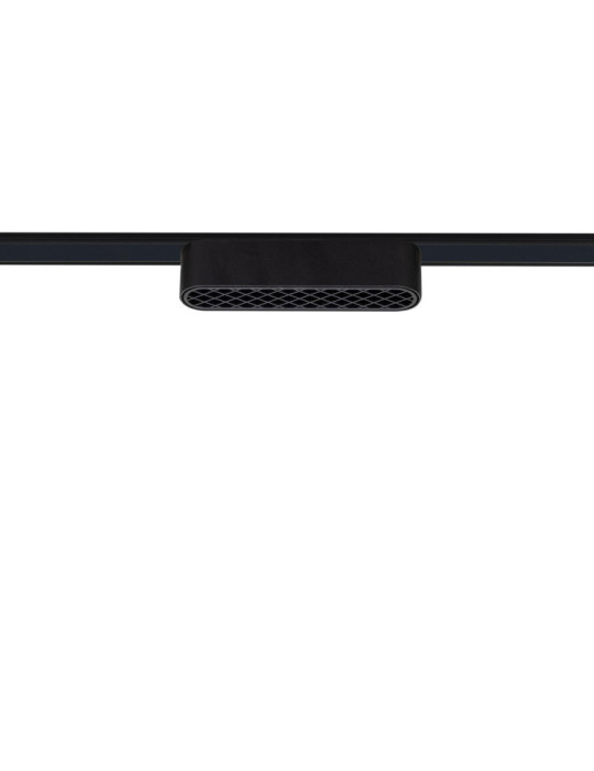 Spot Linéaire LED sur Rail Magnétique 25mm Extra-Plat 6W 48V Noir Grid 120mm
