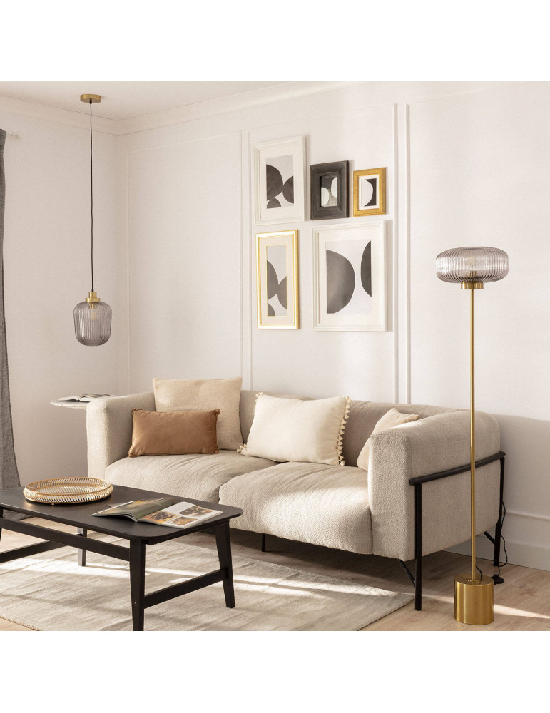 Suspension Métal et Verre Windsor