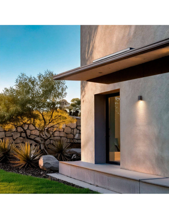 Applique Murale Extérieure Miseno Noire