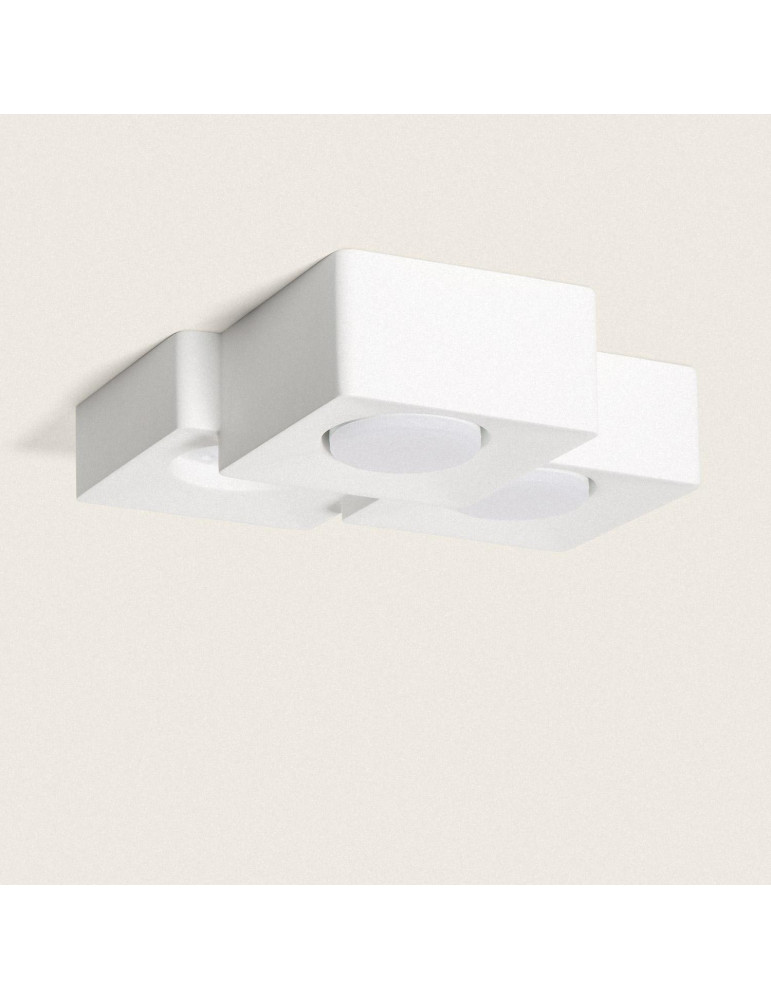 Plafonnier Plâtre 3 Spots Quman