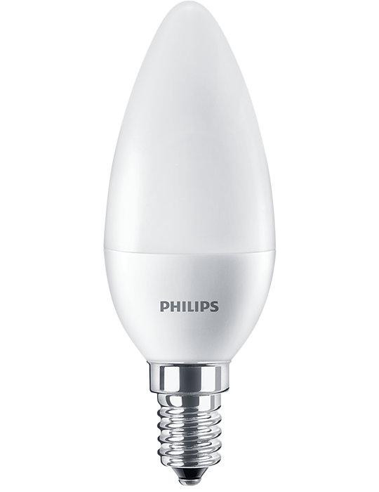 Ampoule LED CorePro LEDcandle E14 4000K 7W=60W Dépolie
