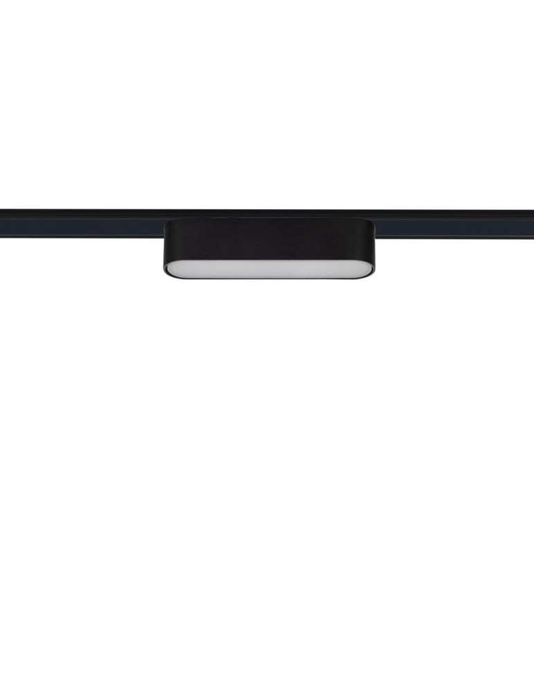 Spot Linéaire LED sur Rail Magnétique 25mm Extra-Plat 6W 48V Noir 120mm