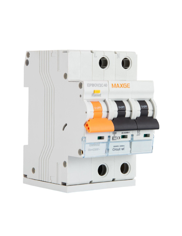 Disjoncteur Surtension Permanente MAXGE 2P