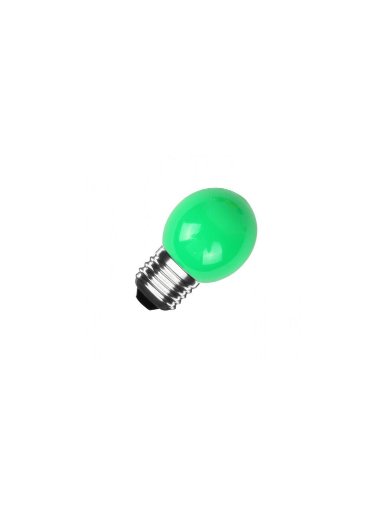 Pack 4 Ampoules LED E27 3W 300 lm G45 Verte