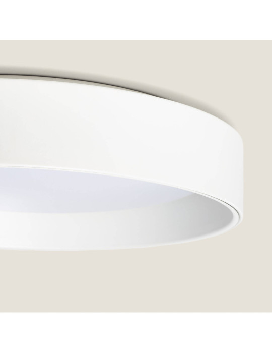 Plafonnier LED Rond Métal 20W CCT Sélectionnable Broadway Ø450 mm