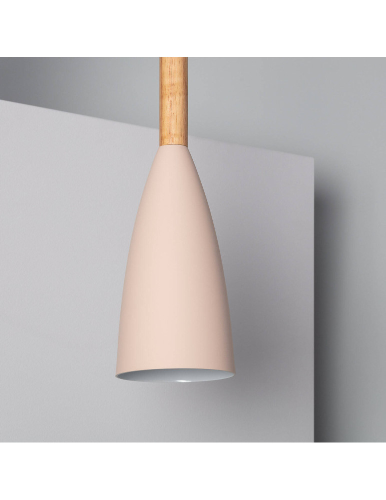 Suspension Métal et Bois Rain