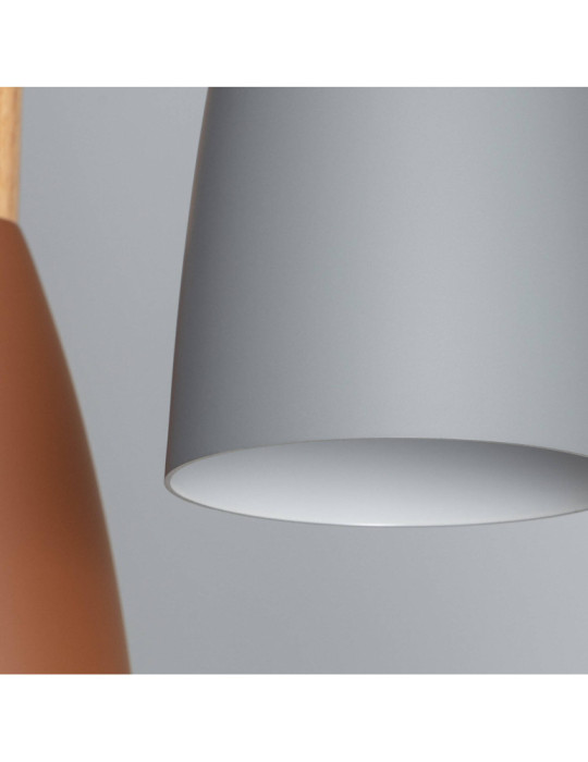 Suspension Métal et Bois Rain