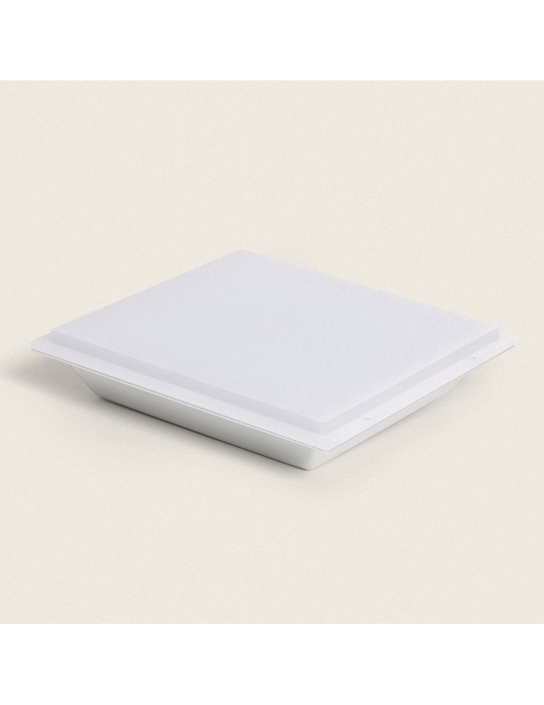 Aro Downlight Integración Yeso Cuadrado 18W Corte 283x283 mm UGR17