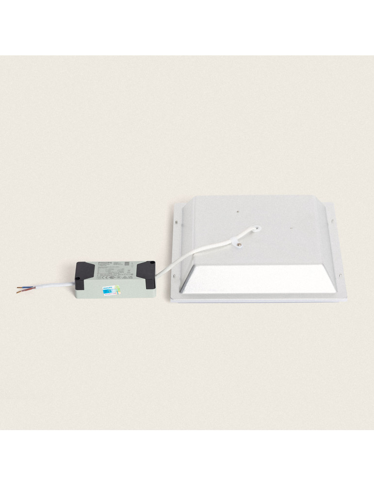 Aro Downlight Integración Yeso Cuadrado 18W Corte 283x283 mm UGR17