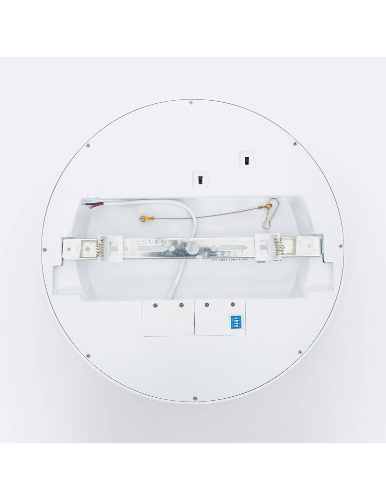 Downlight LED 12-18-24W Rond CCT Détecteur de Mouvement et Crépuscule Coupe Ø 55-280 mm