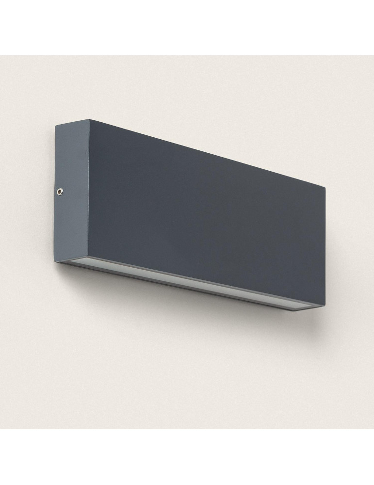 Applique Murale LED 20W Extérieur Aluminium Sélectionnable CCT Double Face Brooky L Applique Murale LED 20W Extérieur Aluminium Sélectionnable CCT Double Face Brooky L