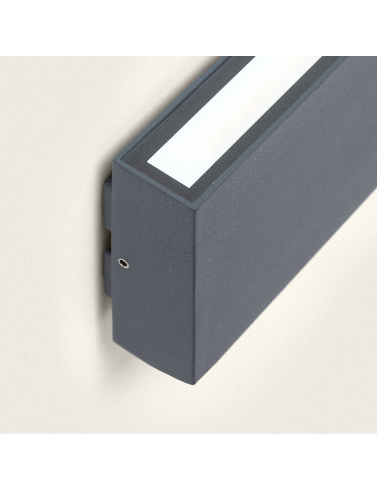 Applique Murale LED 20W Extérieur Aluminium Sélectionnable CCT Double Face Brooky L