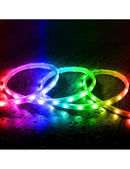 Ruban LED Extérieur Solaire 24V DC SMD2835 60 LED/m 15m IP65 Largeur 12mm Coupe 100 cm