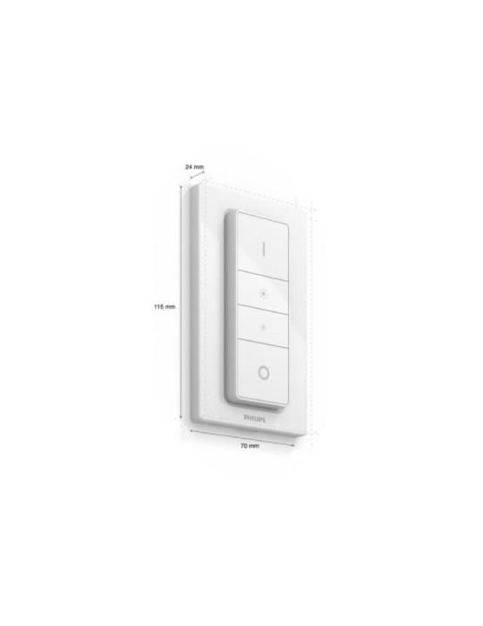 Kit Démarrage Ampoules LED Intelligentes E27 2x11W 1055 lm PHILIPS Hue White and Color