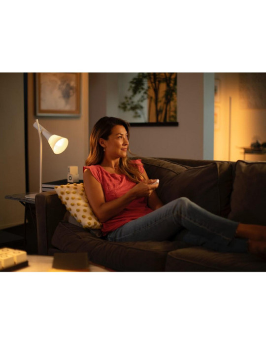 Kit Démarrage Ampoules LED Intelligentes E27 2x11W 1055 lm PHILIPS Hue White and Color