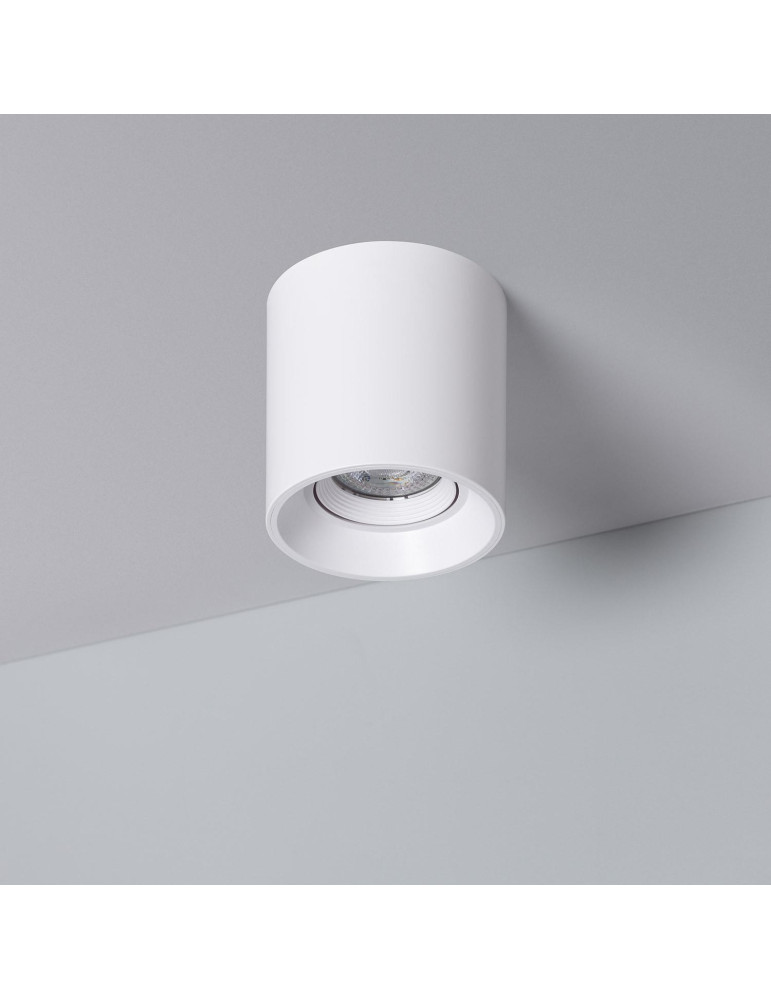 Plafonnier Space Blanc avec Ampoule GU10