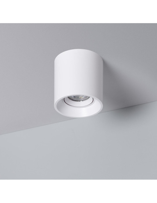 Plafonnier Space Blanc avec Ampoule GU10