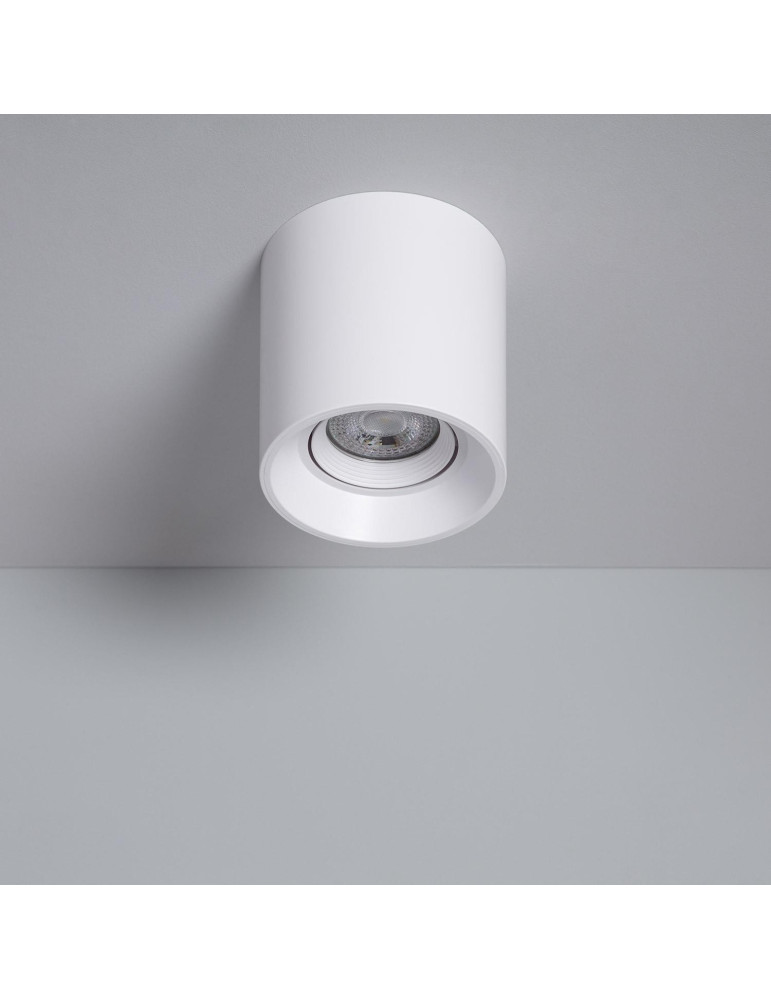 Plafonnier Space Blanc avec Ampoule GU10