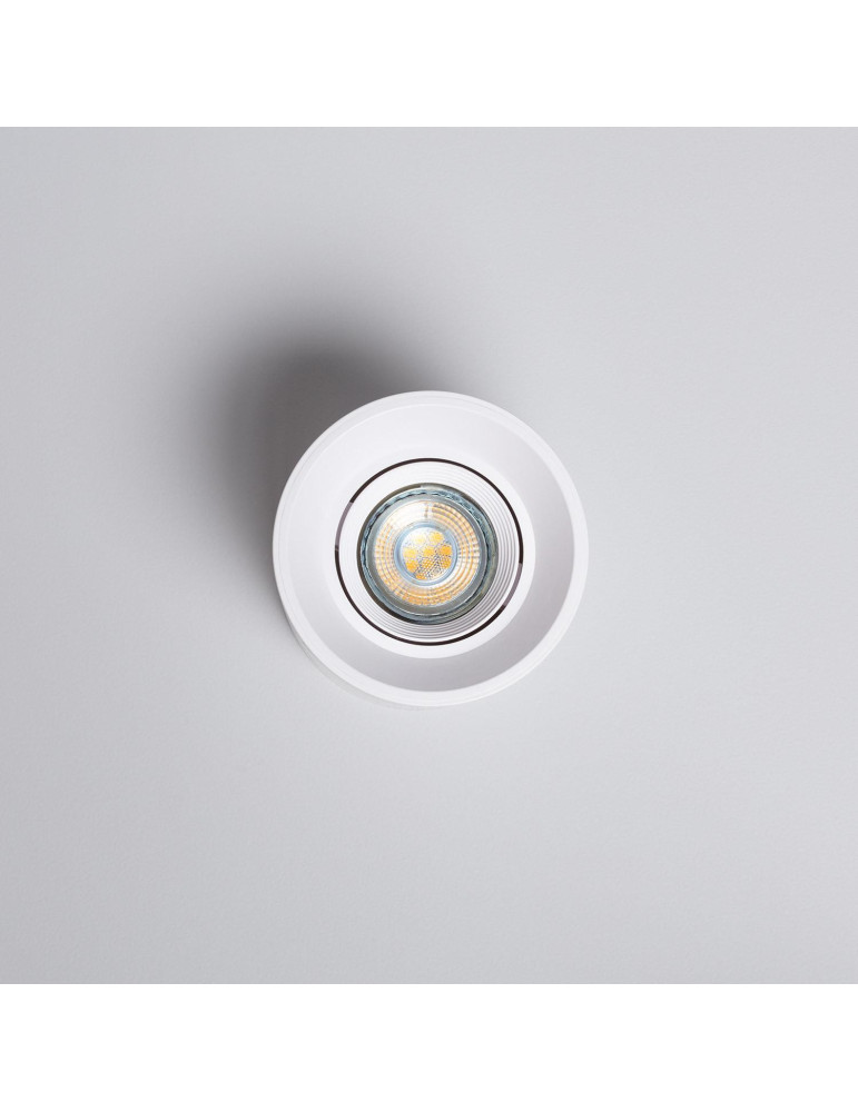 Plafonnier Space Blanc avec Ampoule GU10