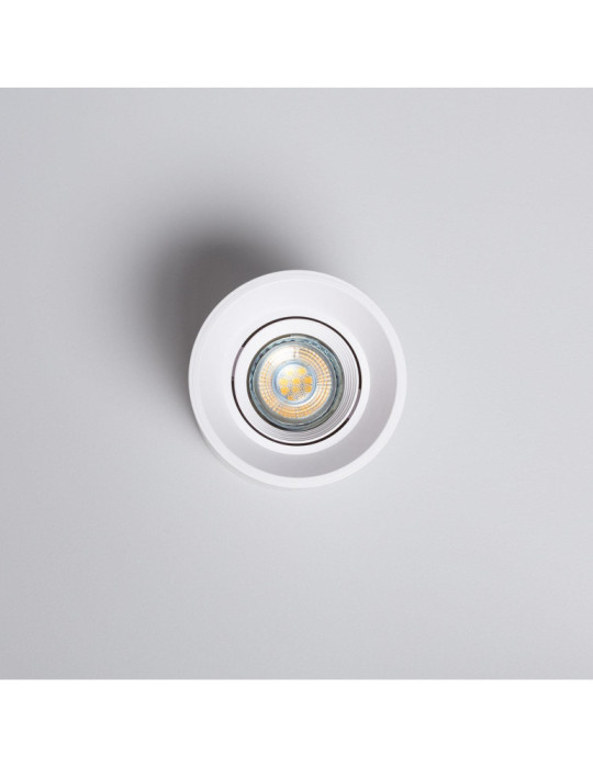 Plafonnier Space Blanc avec Ampoule GU10