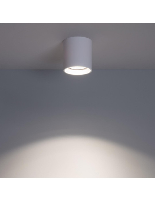 Plafonnier Space Blanc avec Ampoule GU10