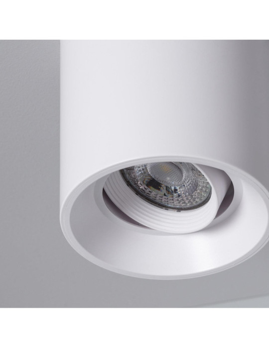 Plafonnier Space Blanc avec Ampoule GU10