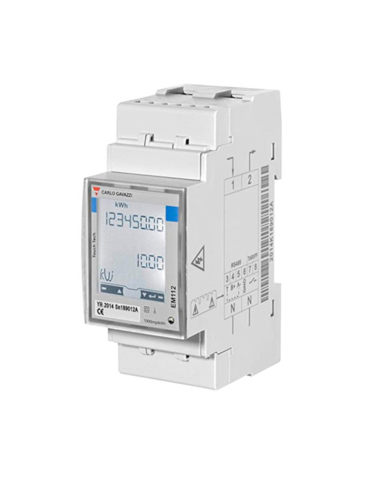 Compteur d'Énergie Monophasé Power Boost pour Véhicules Électriques Wattmètre 100A WALLBOX Compteur d'Énergie Monophasé Power Boost pour Véhicules Électriques Wattmètre 100A WALLBOX