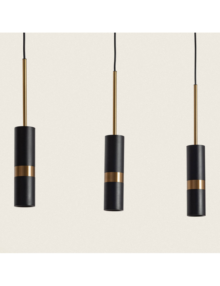 Suspension Métal Lumen 3 Spots