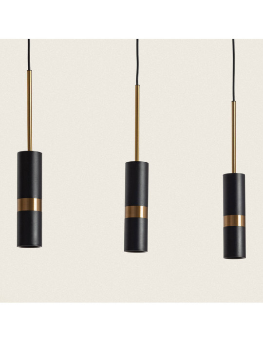 Suspension Métal Lumen 3 Spots